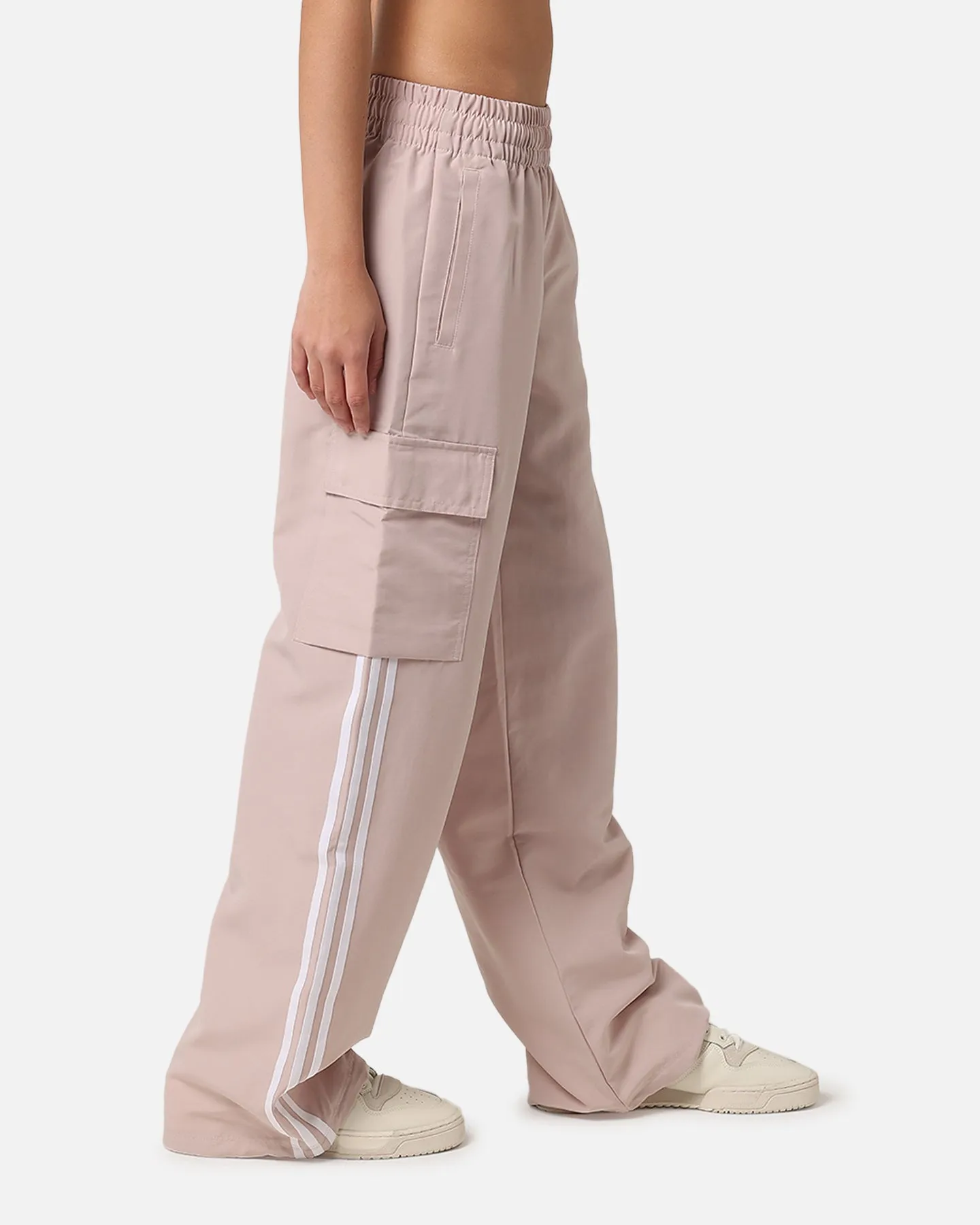 Adidas Women's 3 Stripes Cargo Pants Wonder Taupe