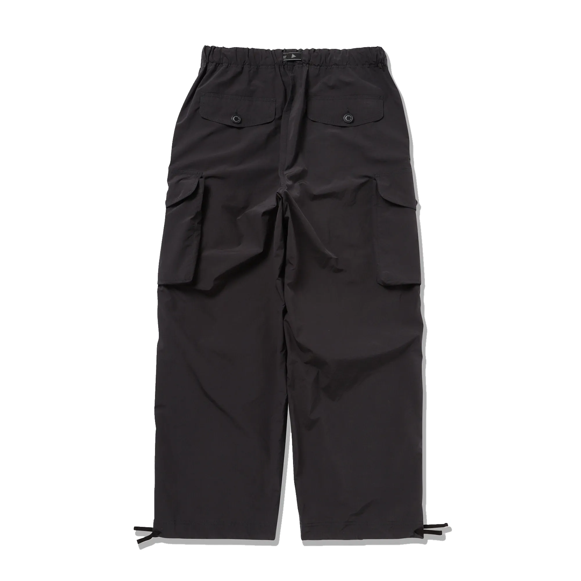 and wander Oversized Cargo Pants Black