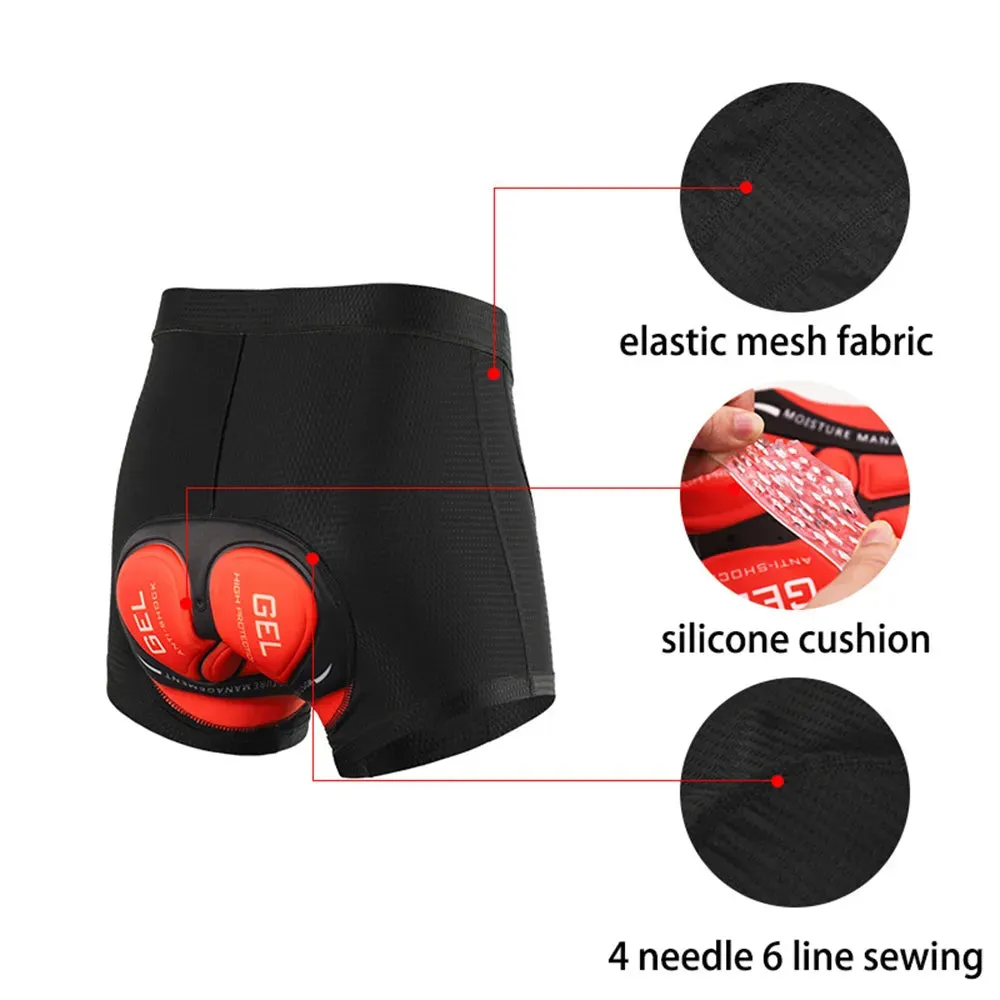 ARSUXEO Men's Cycling Shorts Loose Fit MTB Shorts Mountain Bike Outdoor Mountain Bike Shorts Hiking Downhill Bicycle Pants