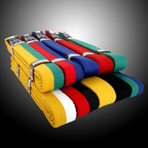 Belt, colourful, white yellow red green black, professional level, Martial Arts, Judo 2.5M