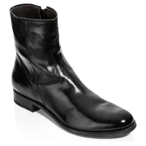 Belvedere Black Zip Boot