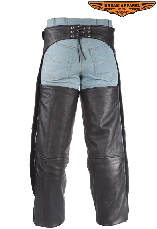 Biker Chaps With No Liner