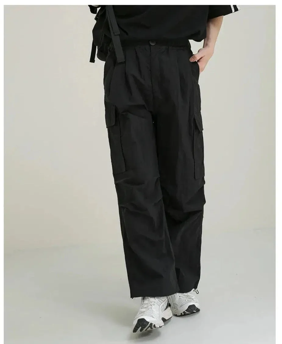 Black Quick-drying Cargo Pants