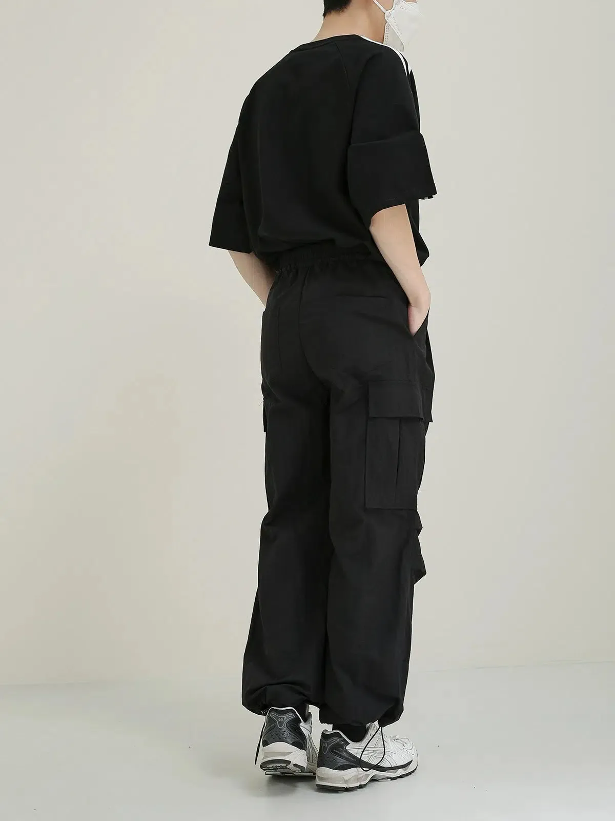 Black Quick-drying Cargo Pants