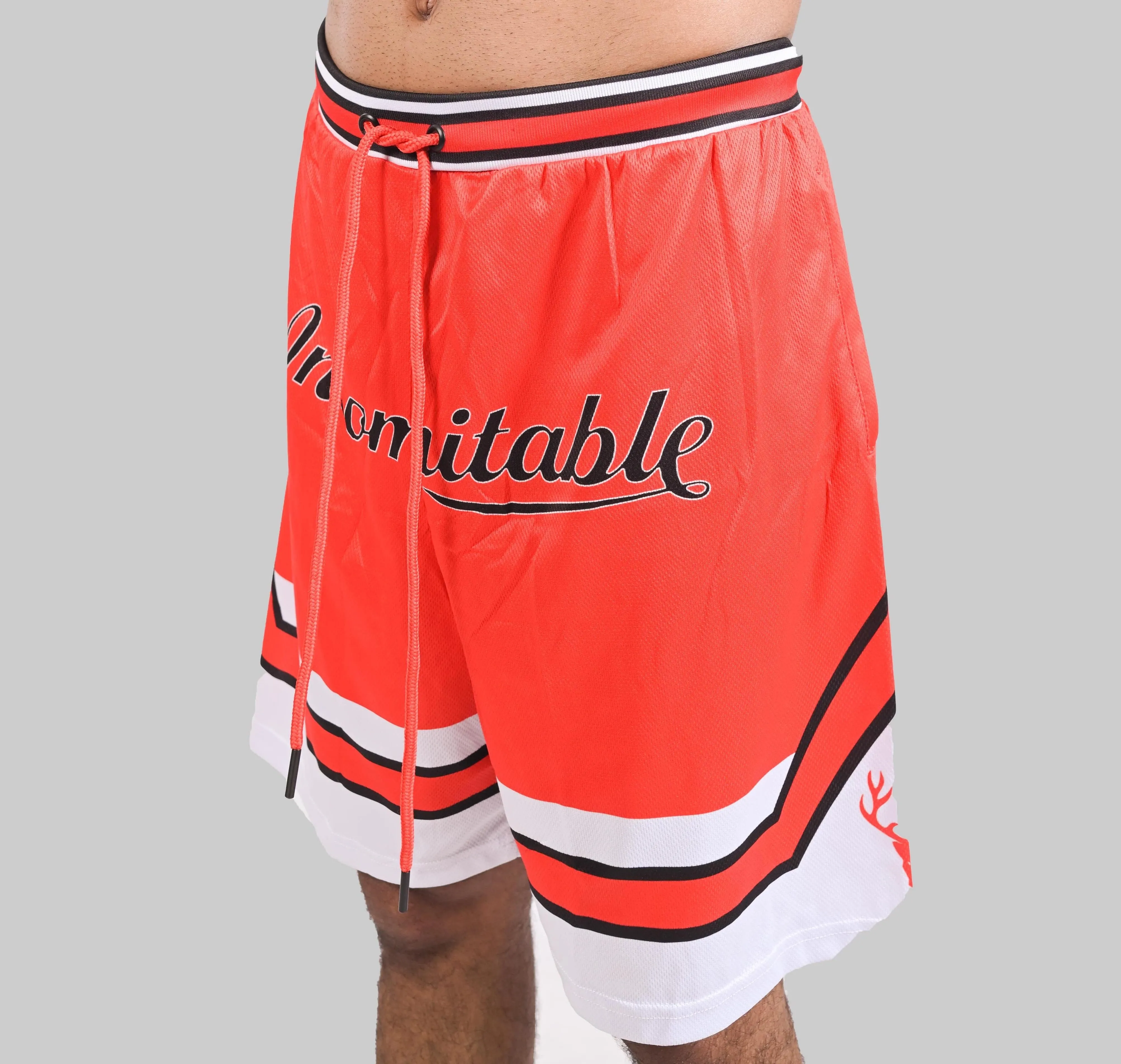 BreezyBall Dri-Fit Shorts (RED & WHITE)