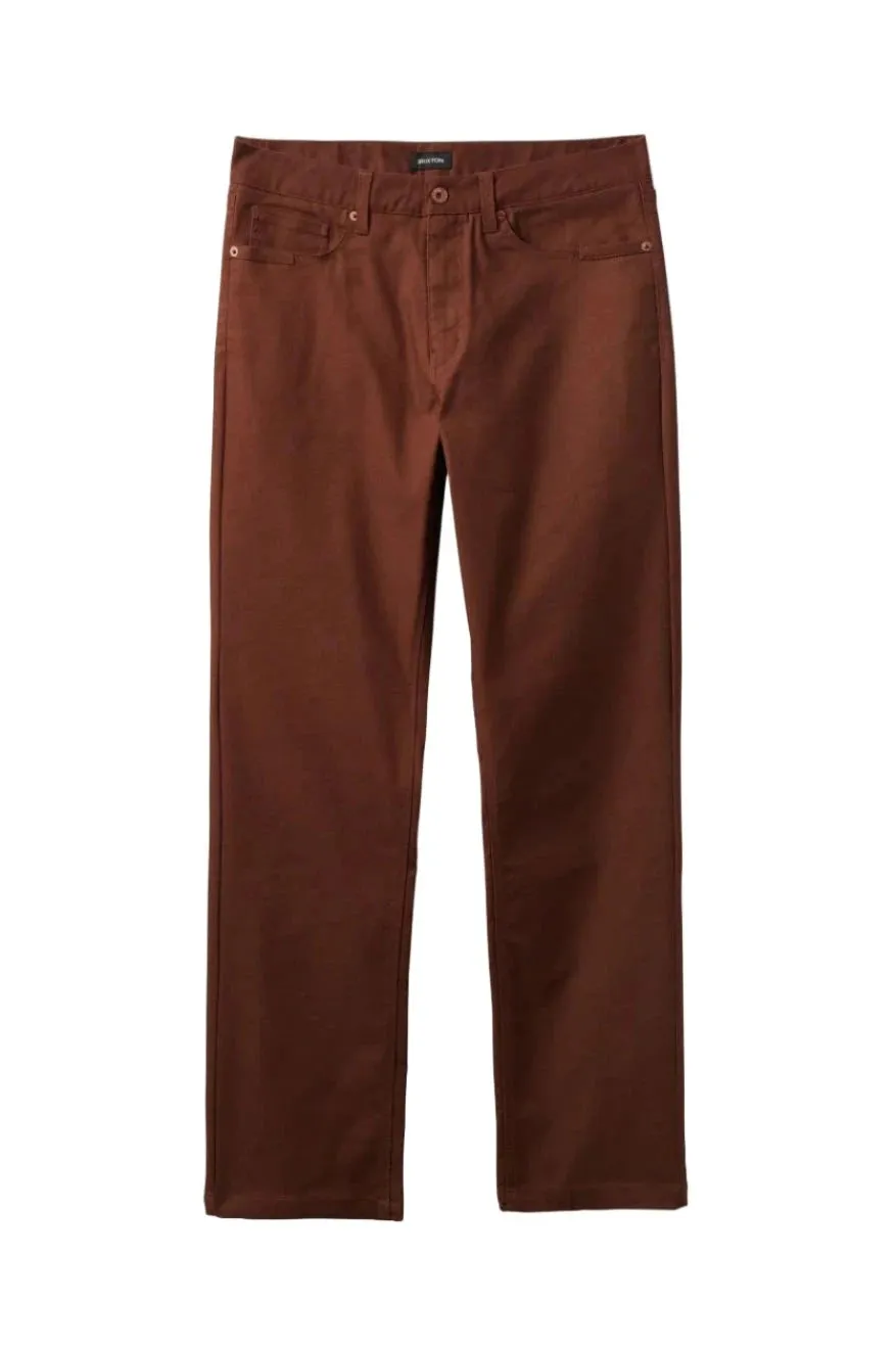 BRIXTON Builders 5-Pocket Pant Sepia