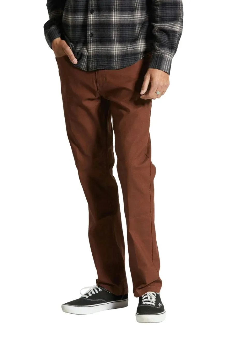 BRIXTON Builders 5-Pocket Pant Sepia