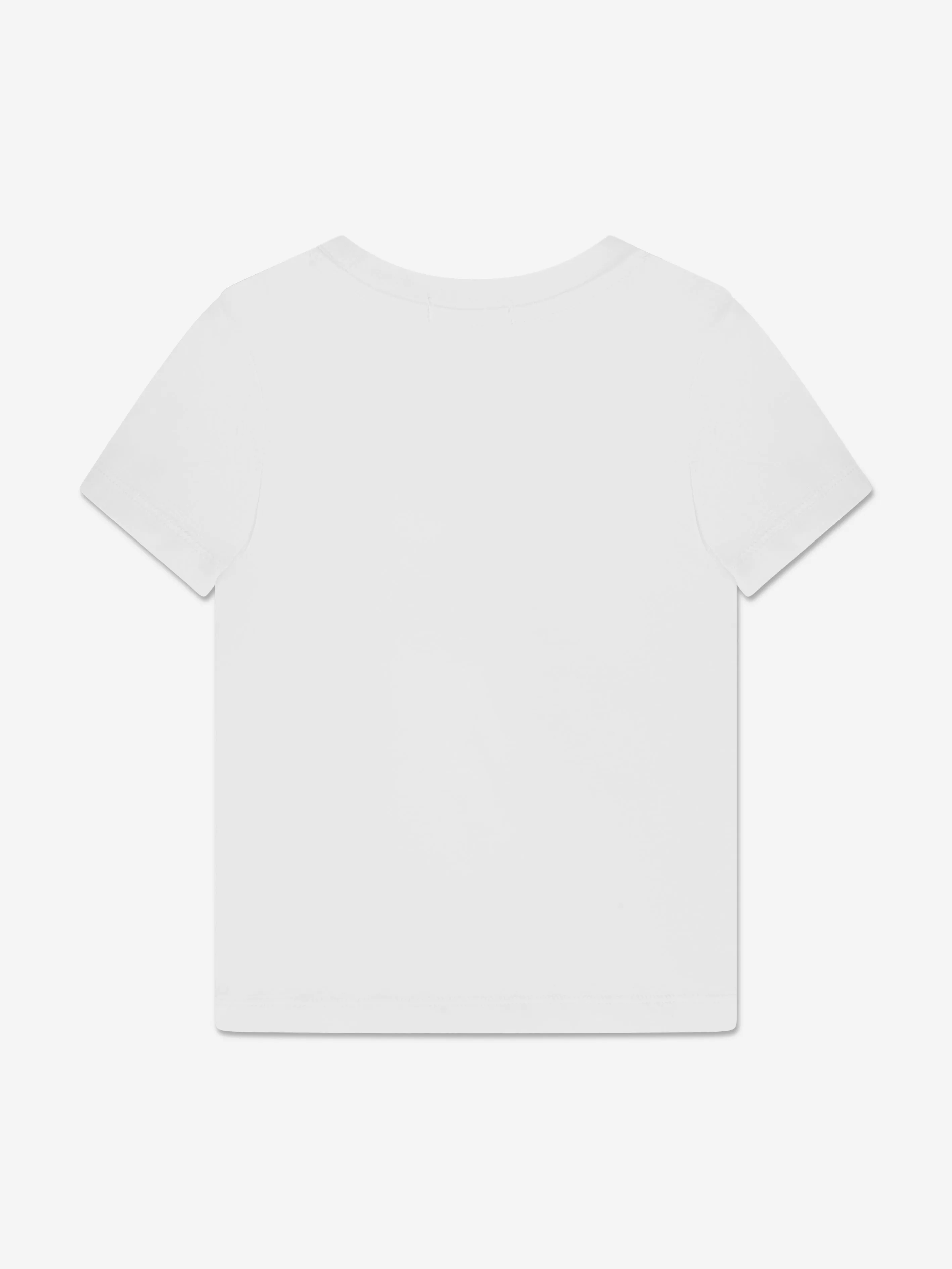 Calvin Klein Boys Logo Tape T-Shirt in White