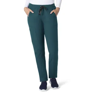 Carhartt Force Essentials Women's Straight Leg Scrub Pant - Caribbean Blue