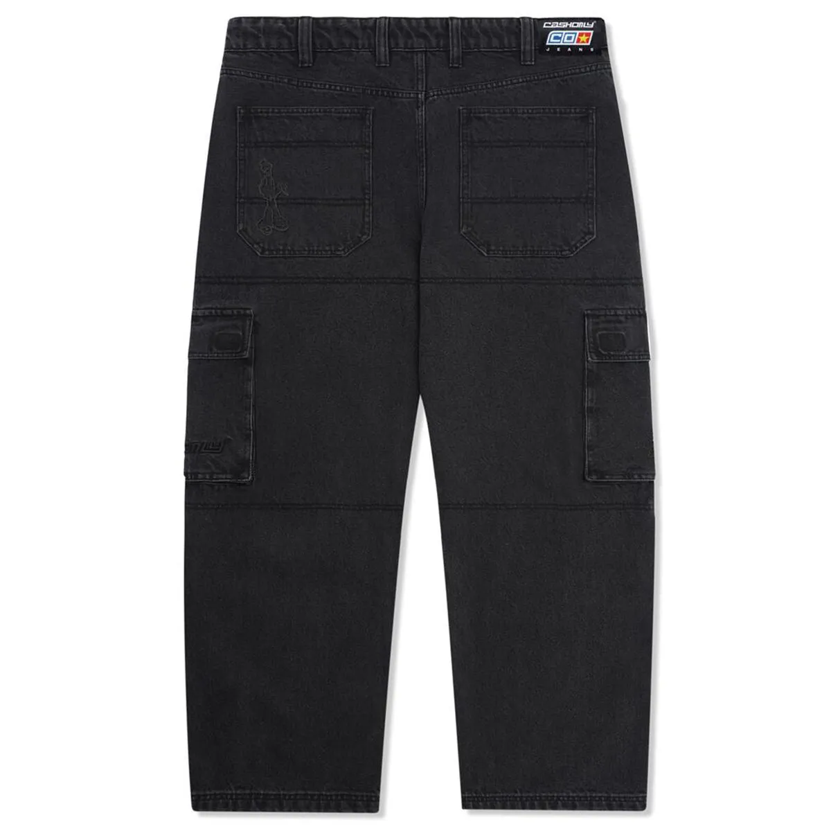 Cash Only - Aleka Cargo Jeans Black