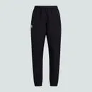 CCC Club Plain Taper Leg Cuffed Trackpant - black