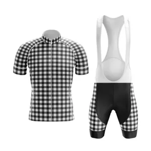 Checkered (Black) Club Cycling Kit