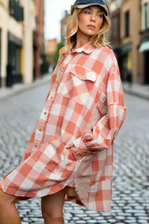 Checkered Whimsy Tunic