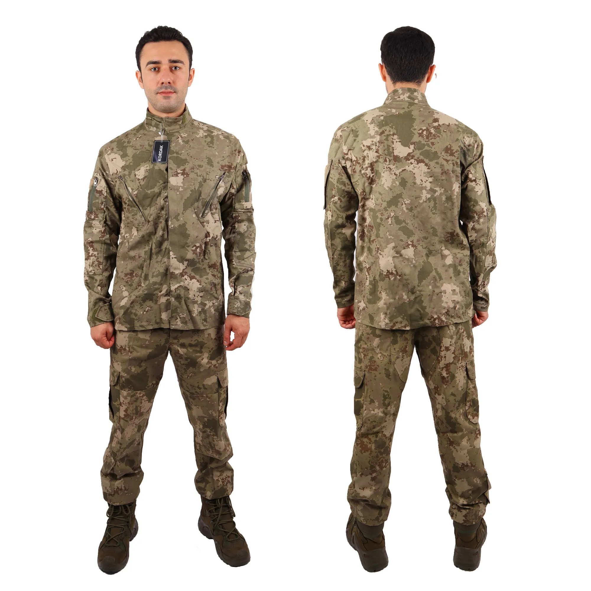 CRW Camouflage Tactical Military Pants-Shirt Suit