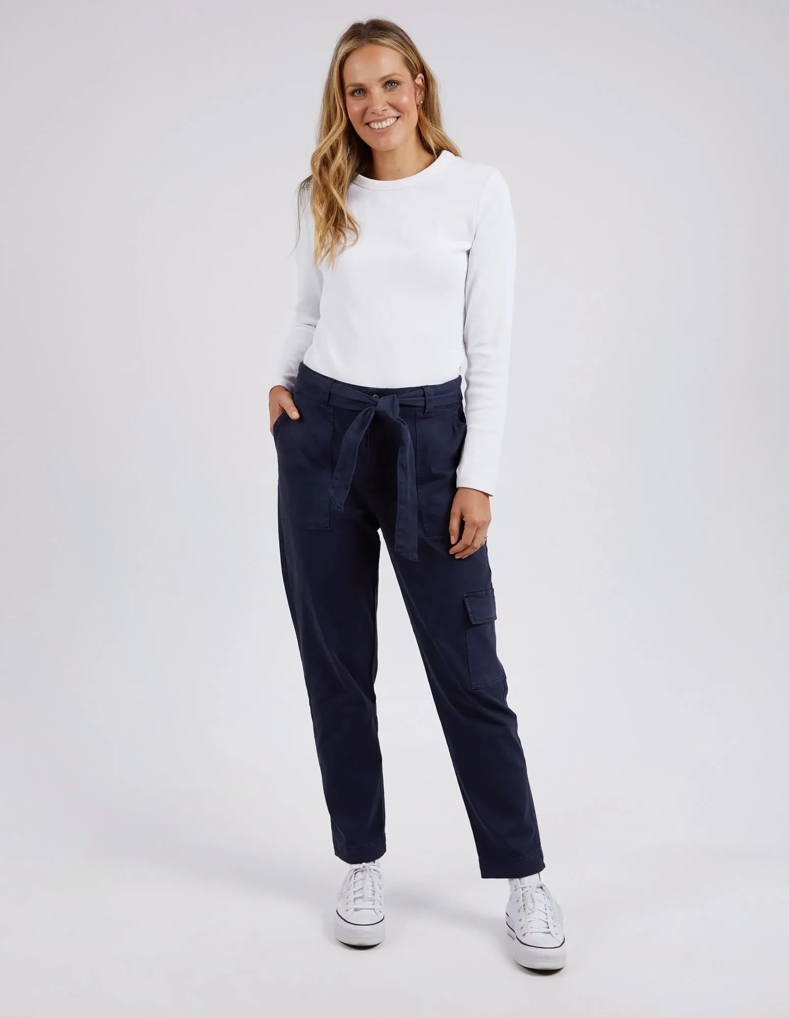 Dahlia Cargo Pant Dark Sapphire