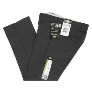 Dickies Boys' Slim Staight Pants - Charcoal