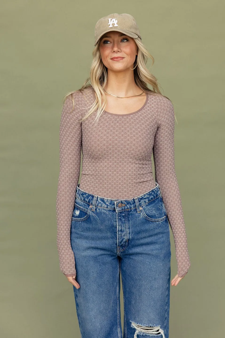 Free People Love Letter Long Sleeve