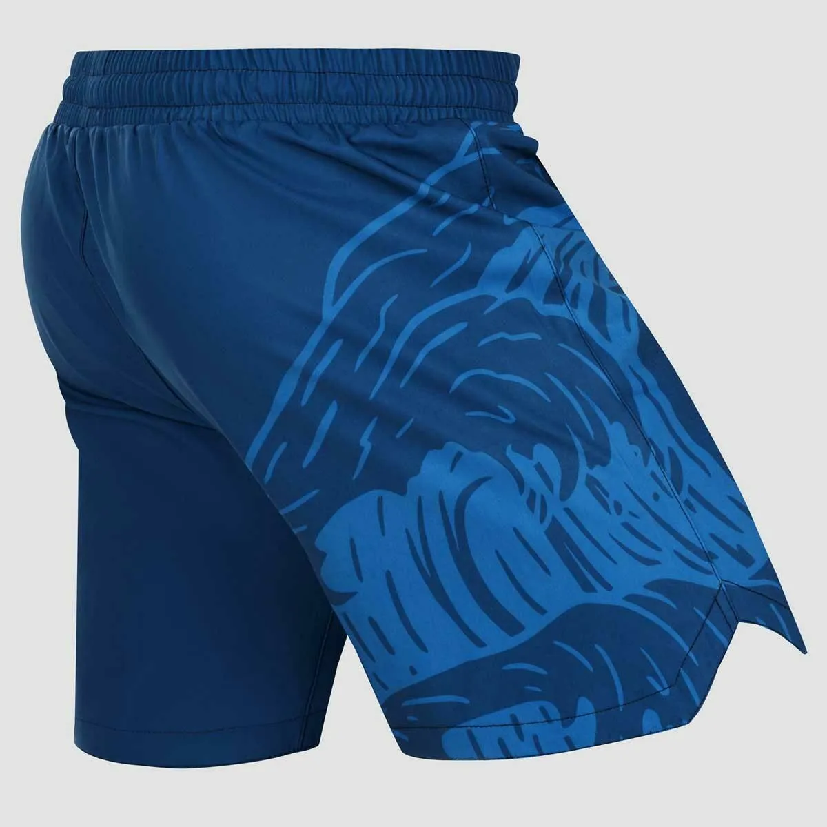 Fumetsu Waves MK2 V-Lite Fight Shorts Blue