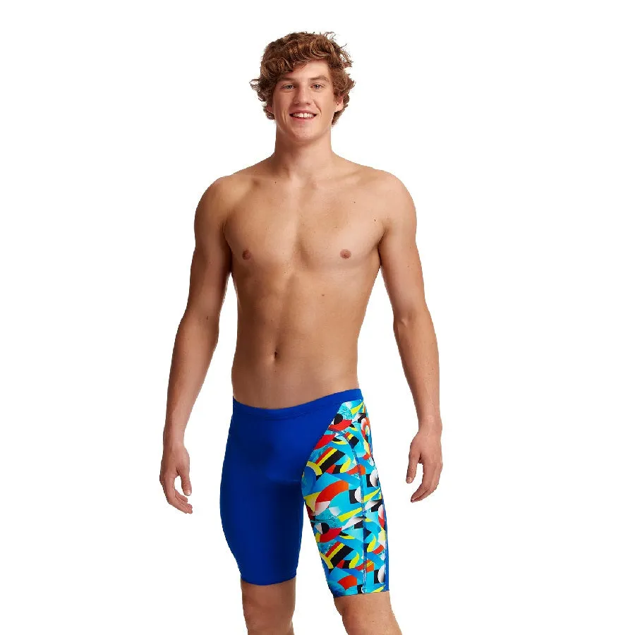 Funky Trunks Mens Training Jammers FT37M- Planet Funky