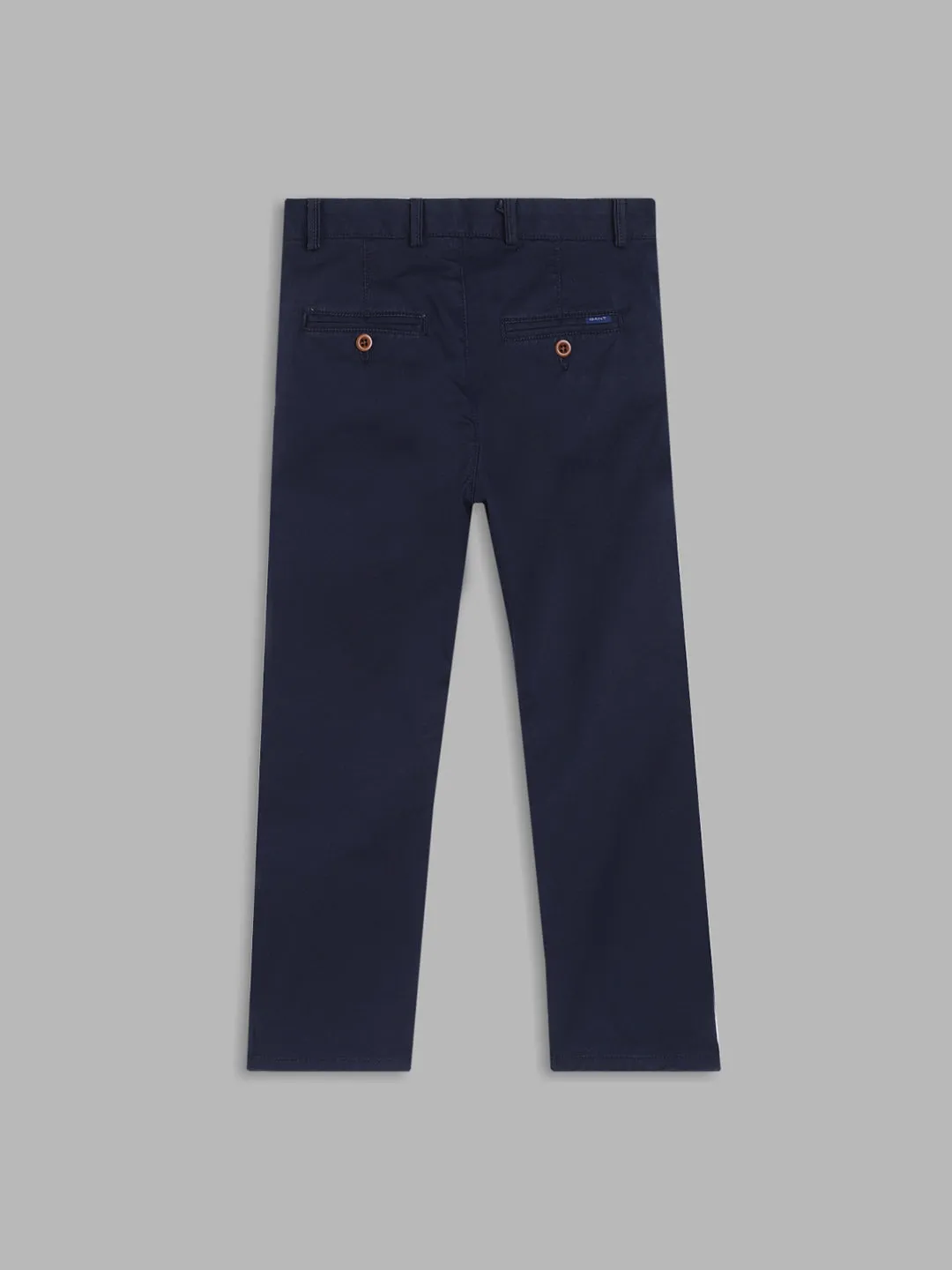 Gant Boys Navy Blue Regular Fit Chinos Trouser