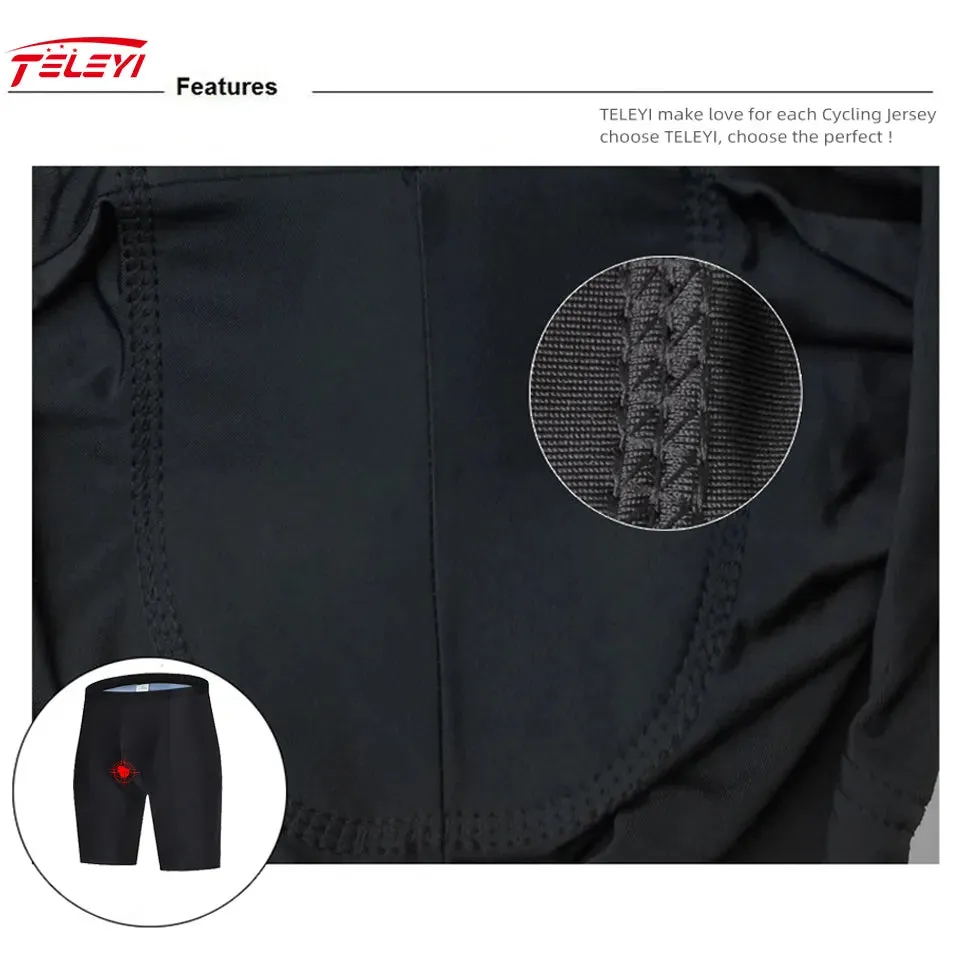 High Quality Classic Men Cycling Bib Shorts Bicycle Culotte Ciclismo Bike Pants Pad MTB Clothing Bretelle Braces Dolomiti