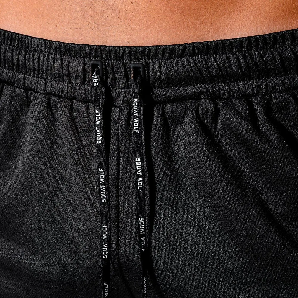 Hybrid 2-in-1 Gym Shorts - Onyx