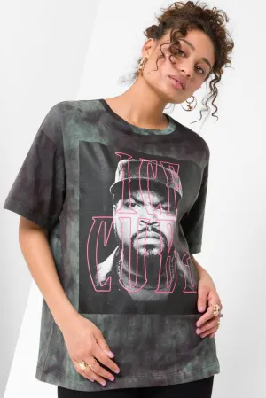 Ice Cube Oversized Short Sleeve T-Shirt Multi