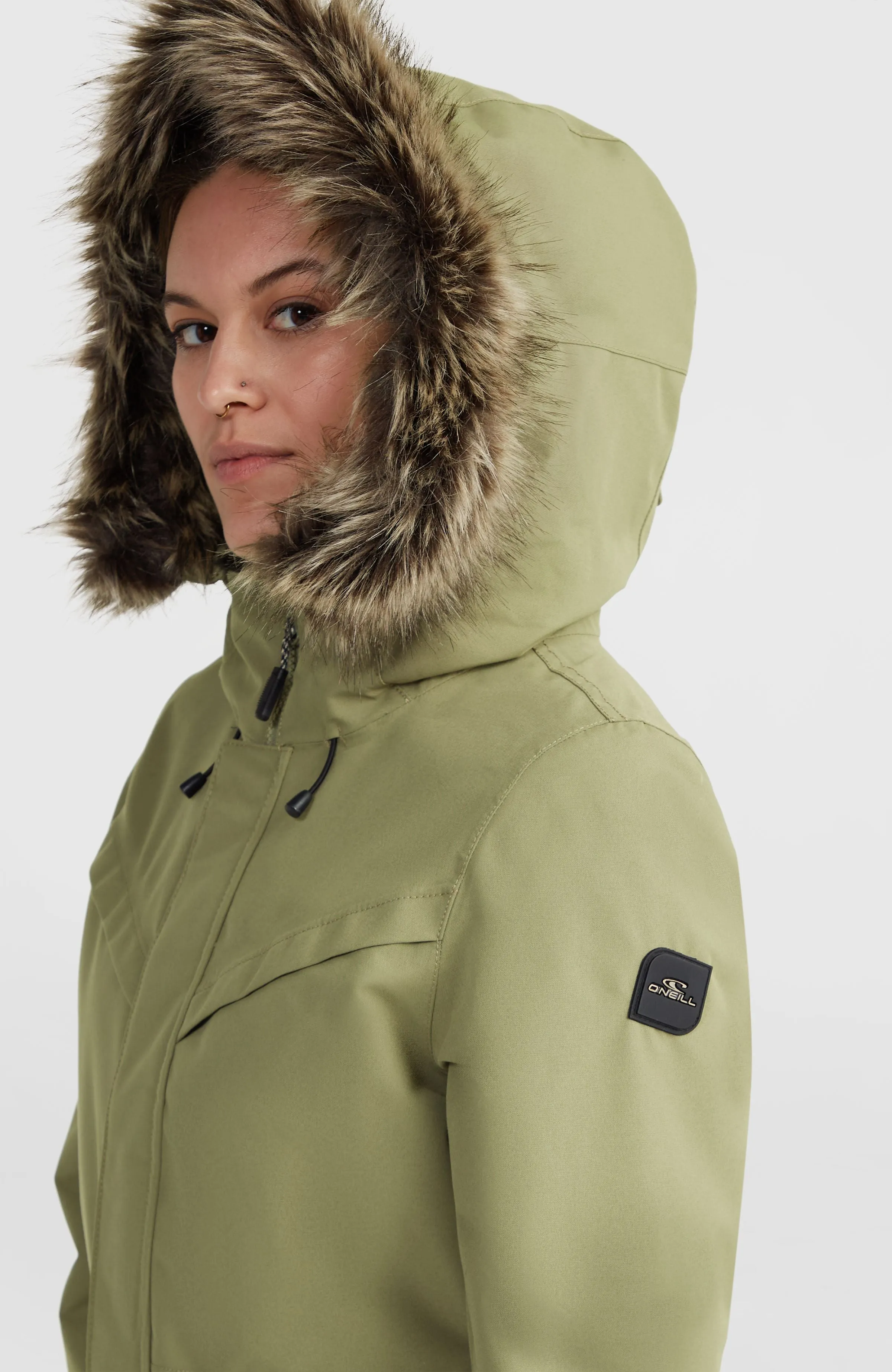 Journey Parka Jacket | Deep Lichen Green