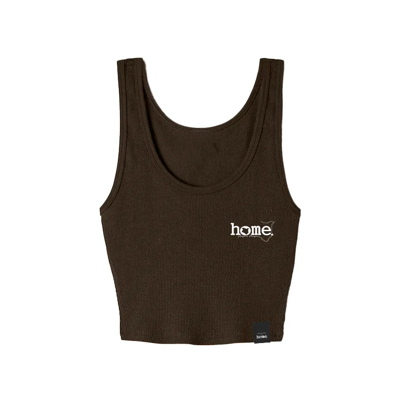 Kids Mushie Vest Top - Dark Brown