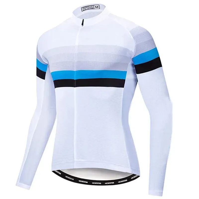 Long Quick-Dry Racing Bicycle Clothes Uniform Breathale 2023 Cycling Jersey Man Mountain Bike Clothing