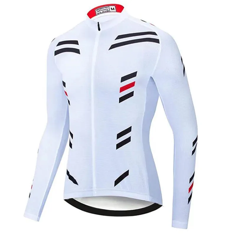 Long Quick-Dry Racing Bicycle Clothes Uniform Breathale 2023 Cycling Jersey Man Mountain Bike Clothing