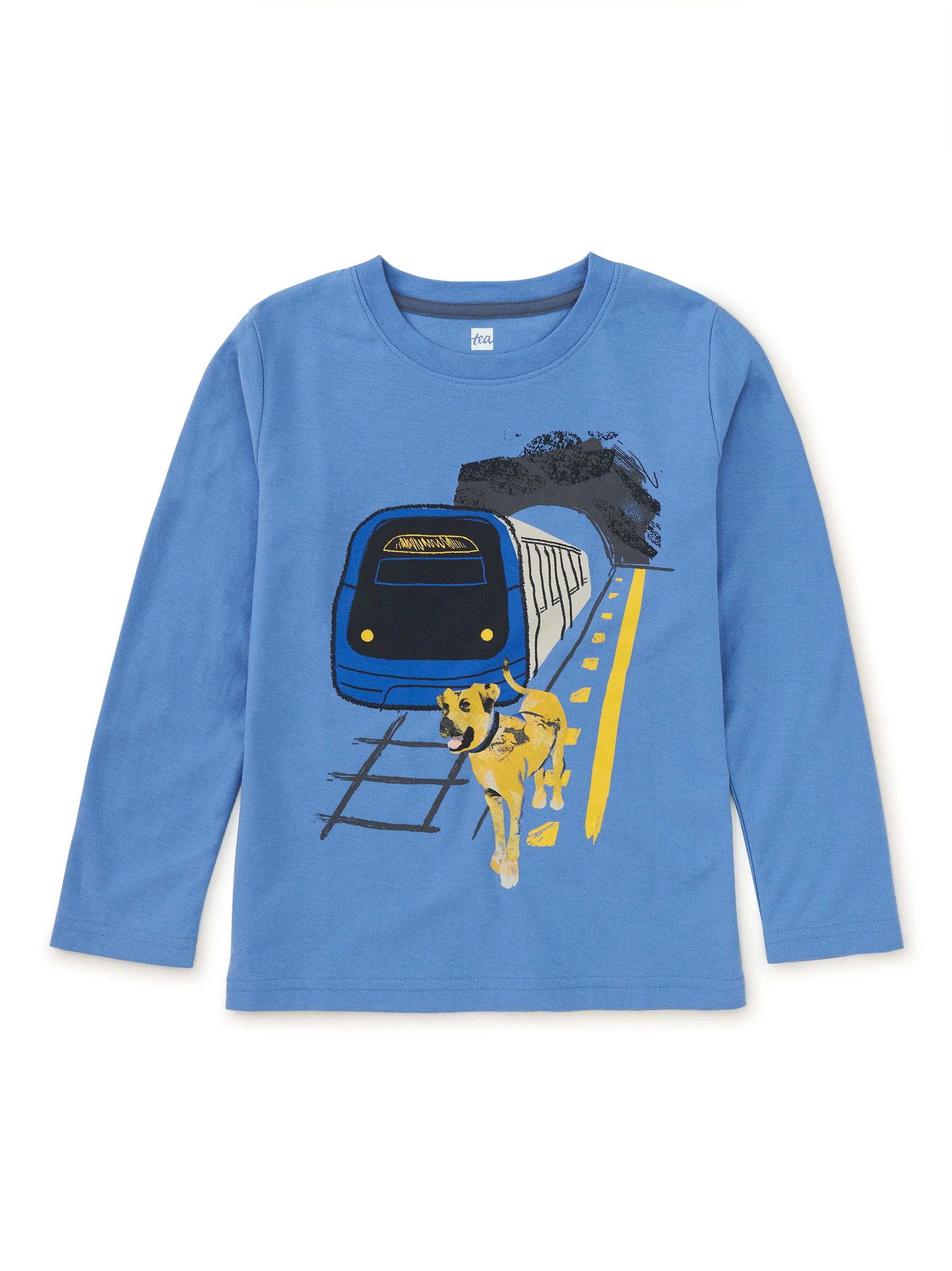 L/S Graphic Tee, Boji & Train