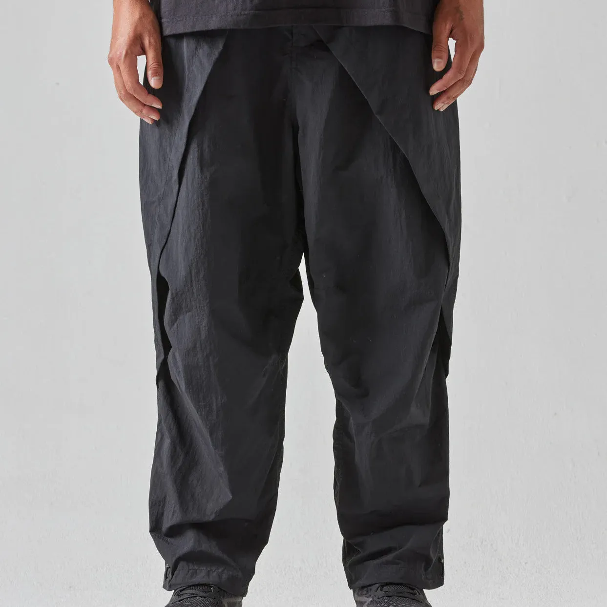 Maharishi Veg Dyed Hakama Track Pants Black