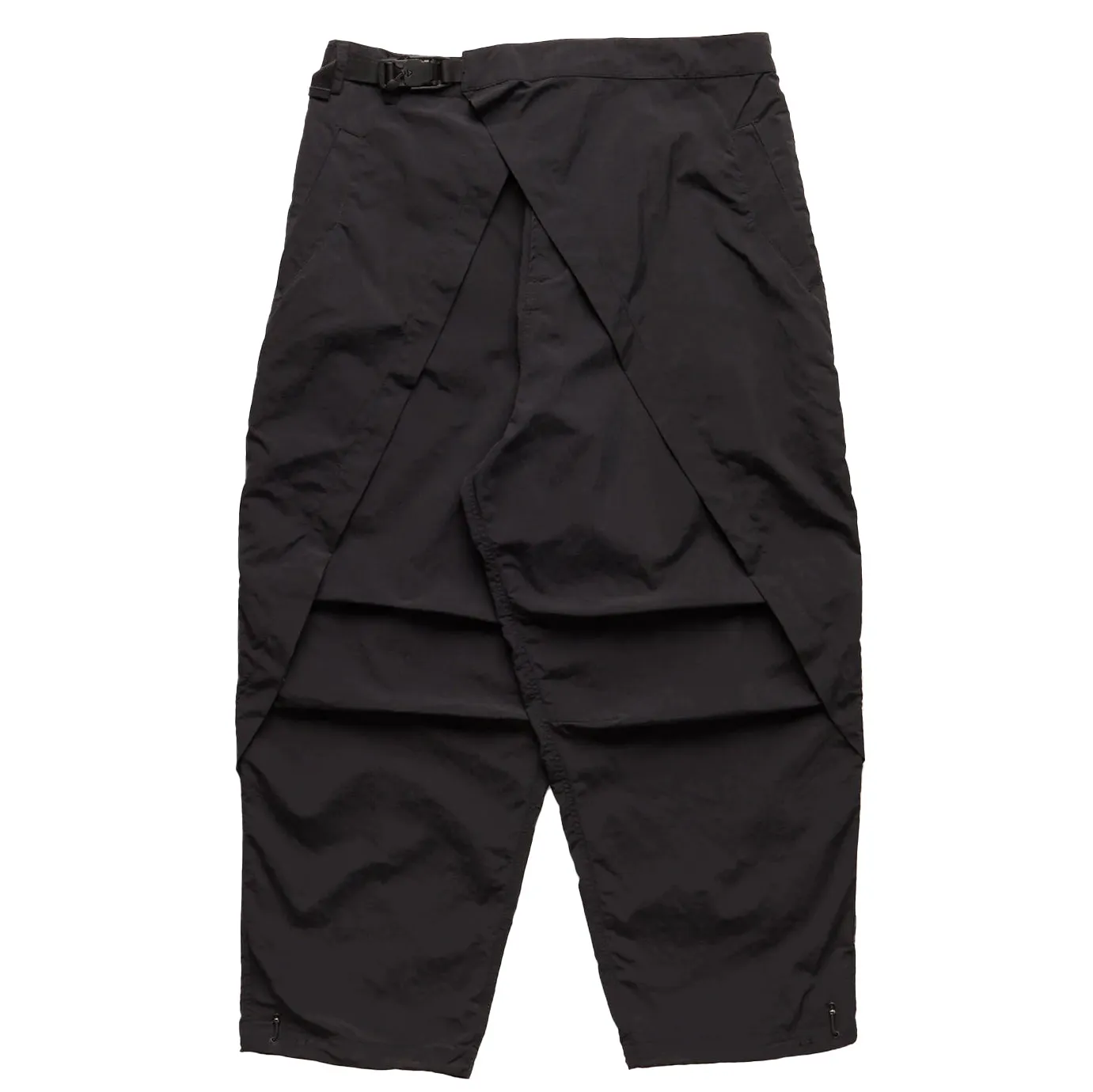 Maharishi Veg Dyed Hakama Track Pants Black