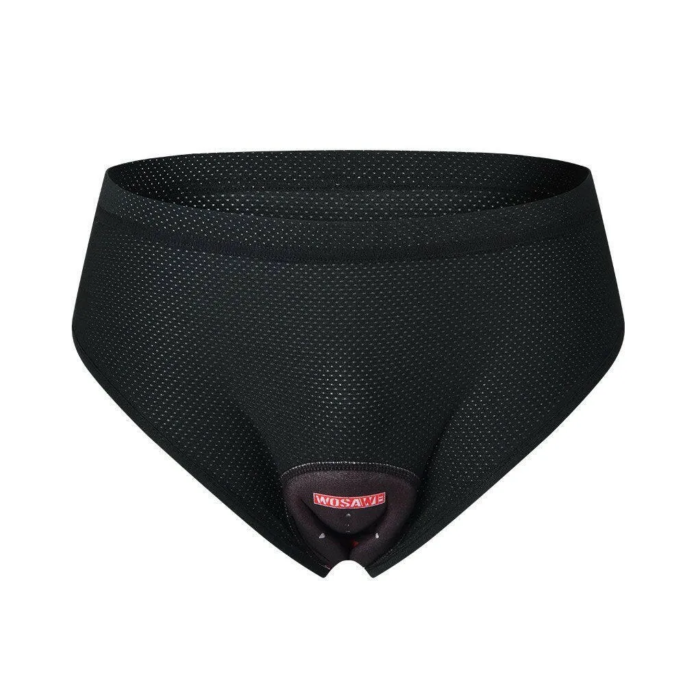 Men Bike Underwear Breathable Padded Bicycle Briefs Cycling Underwear Shorts