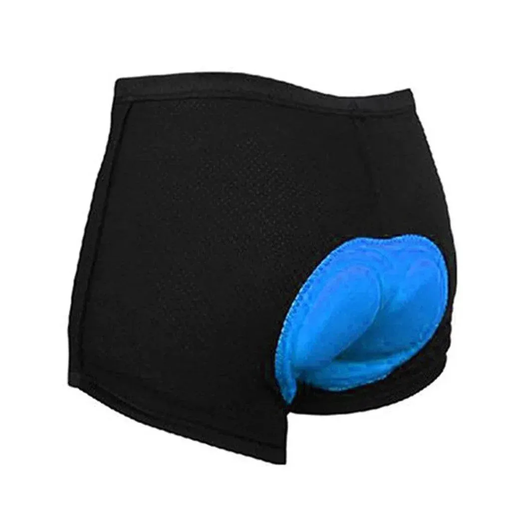 Men Women Cycling Shorts Bicycle Bike Underwear Pants with Sponge Gel 3D Padded