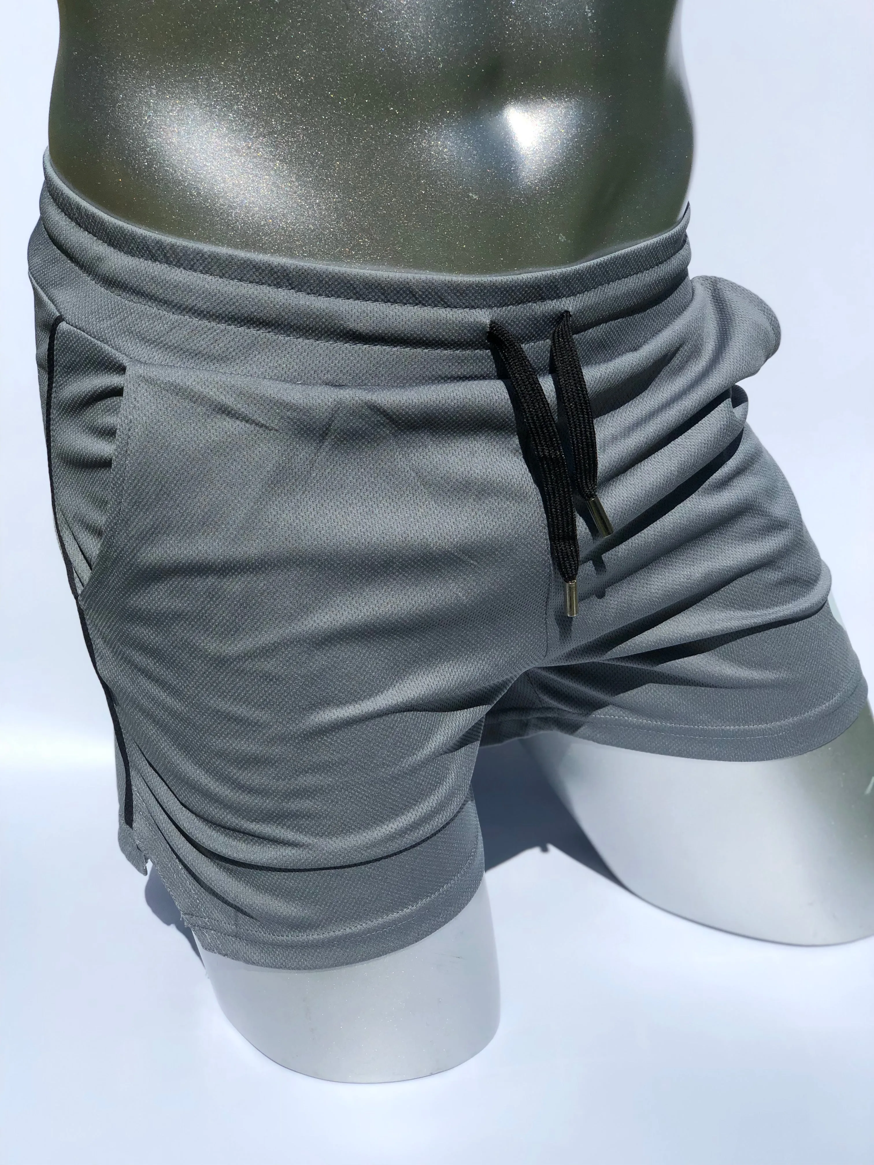 Men's Lightweight Athletic Gym Shorts