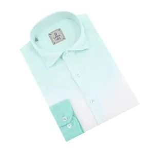 Mint Ombré Linen Shirt