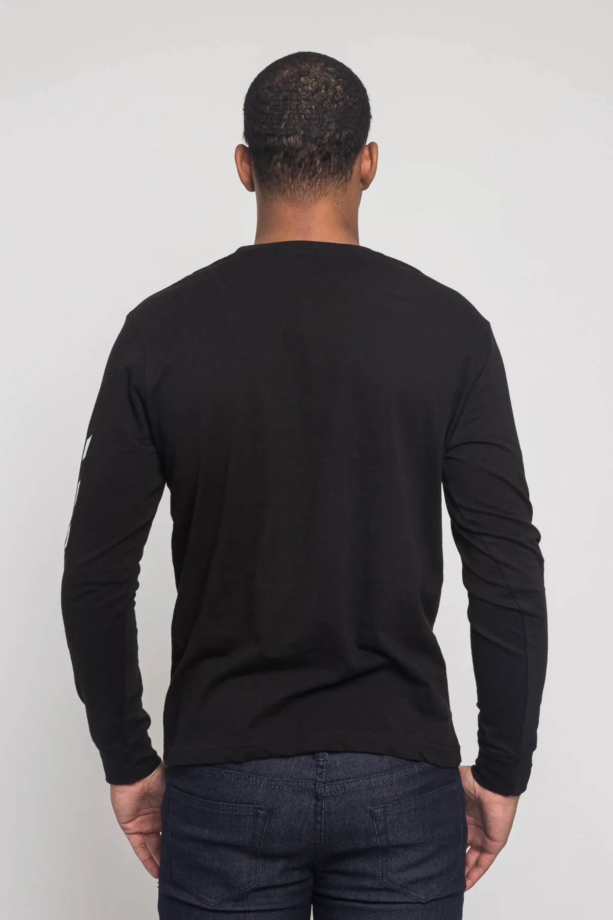 NASA Chenille Patch Long Sleeve T-Shirt