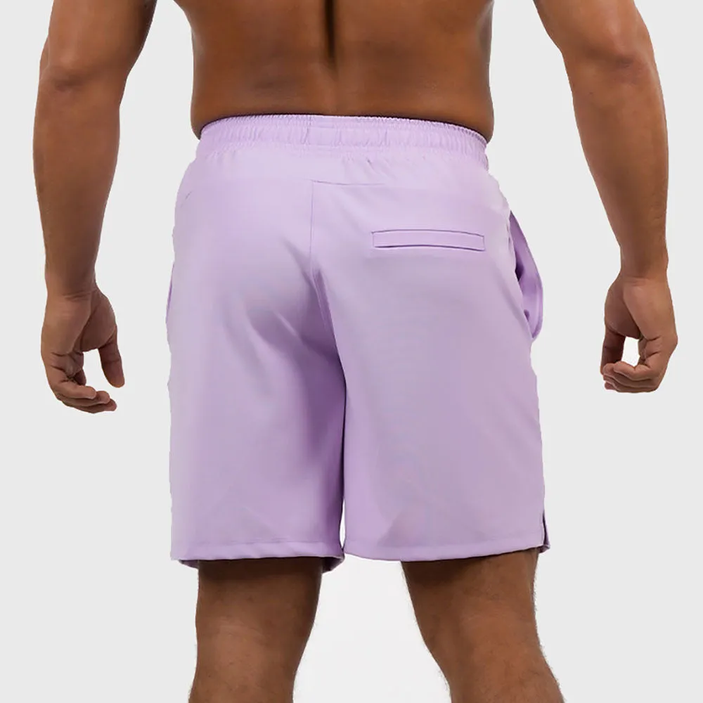 NORTHERN SPIRIT - HUNTER MEN STRETCH REGULAR SPORT SHORT 8" - ORCHID BLOOM