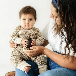 Organic Baby Onesie & Pants Outfit - Spotted