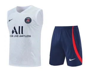 Paris Saint Germain White - Sleeveless Set