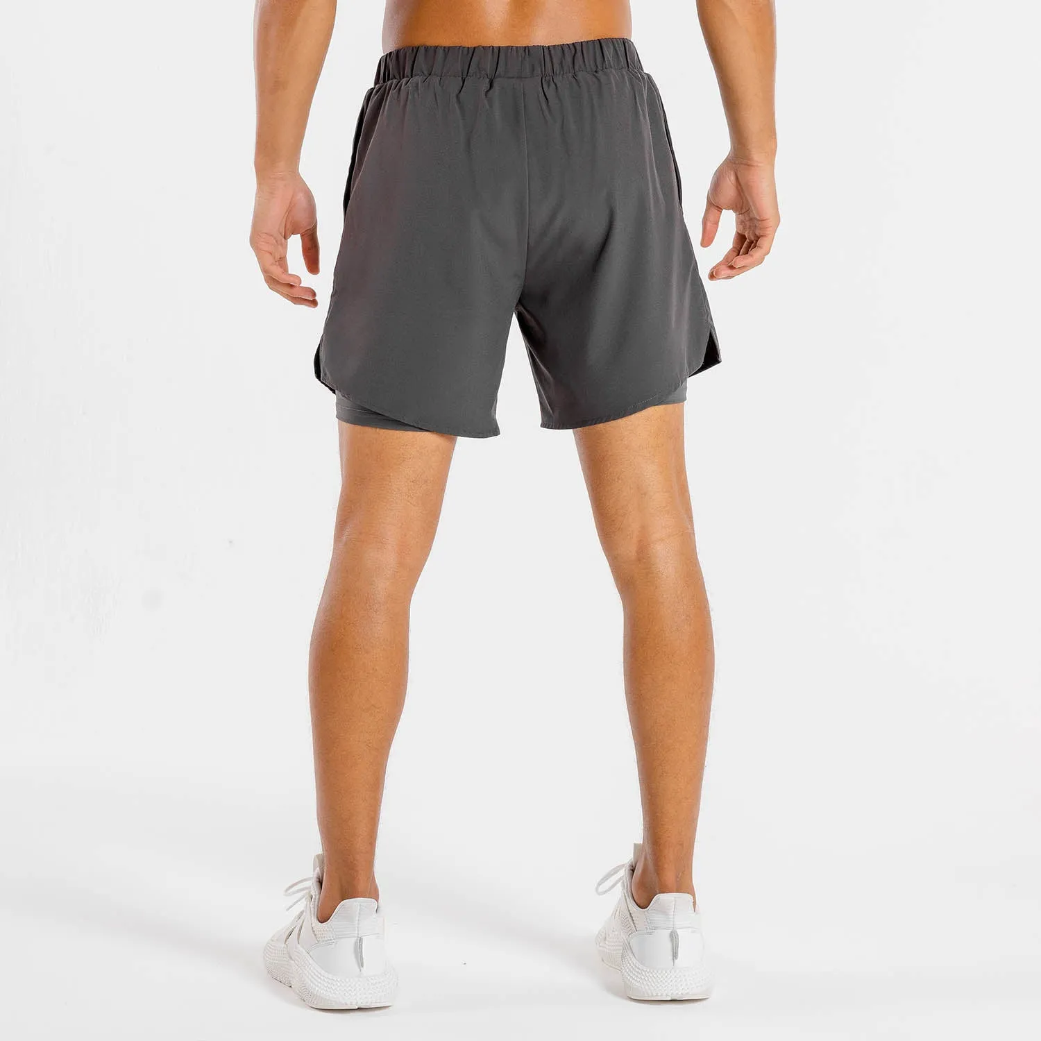 Primal 2-in-1 Shorts - Charcoal