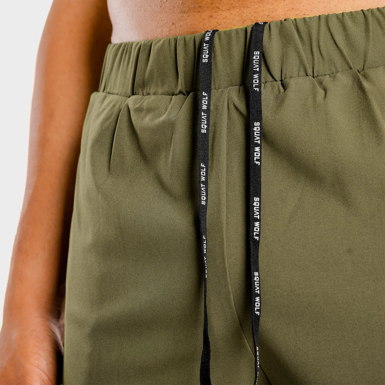 Primal 2-in-1 Shorts - Khaki