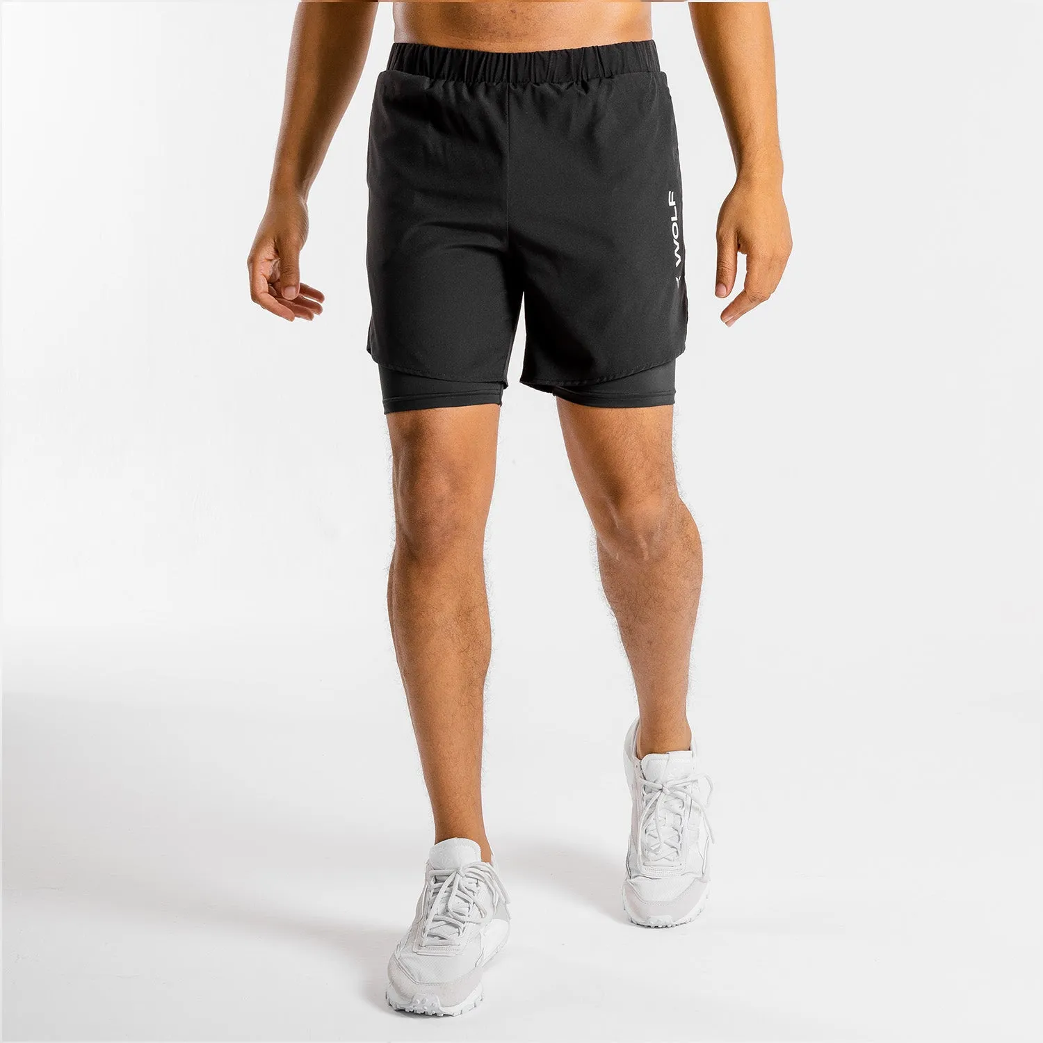 Primal 2-in-1 Shorts - Onyx