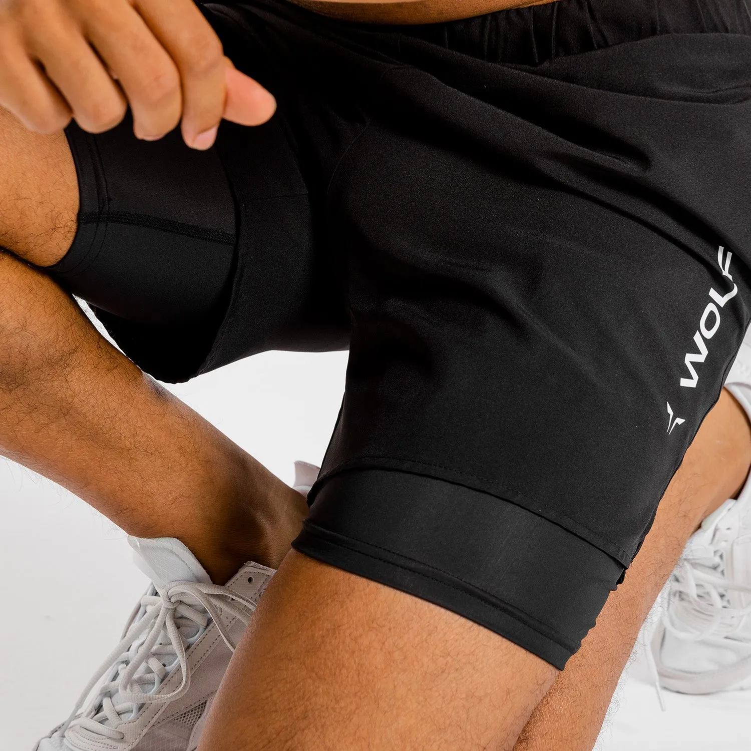 Primal 2-in-1 Shorts - Onyx