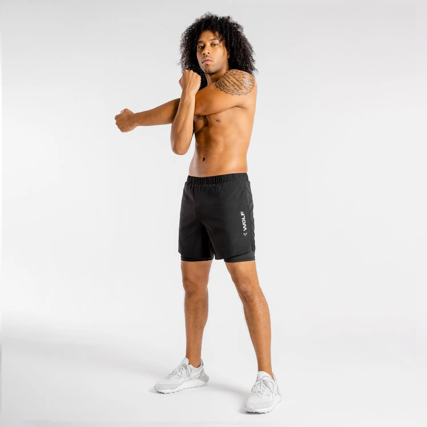 Primal 2-in-1 Shorts - Onyx