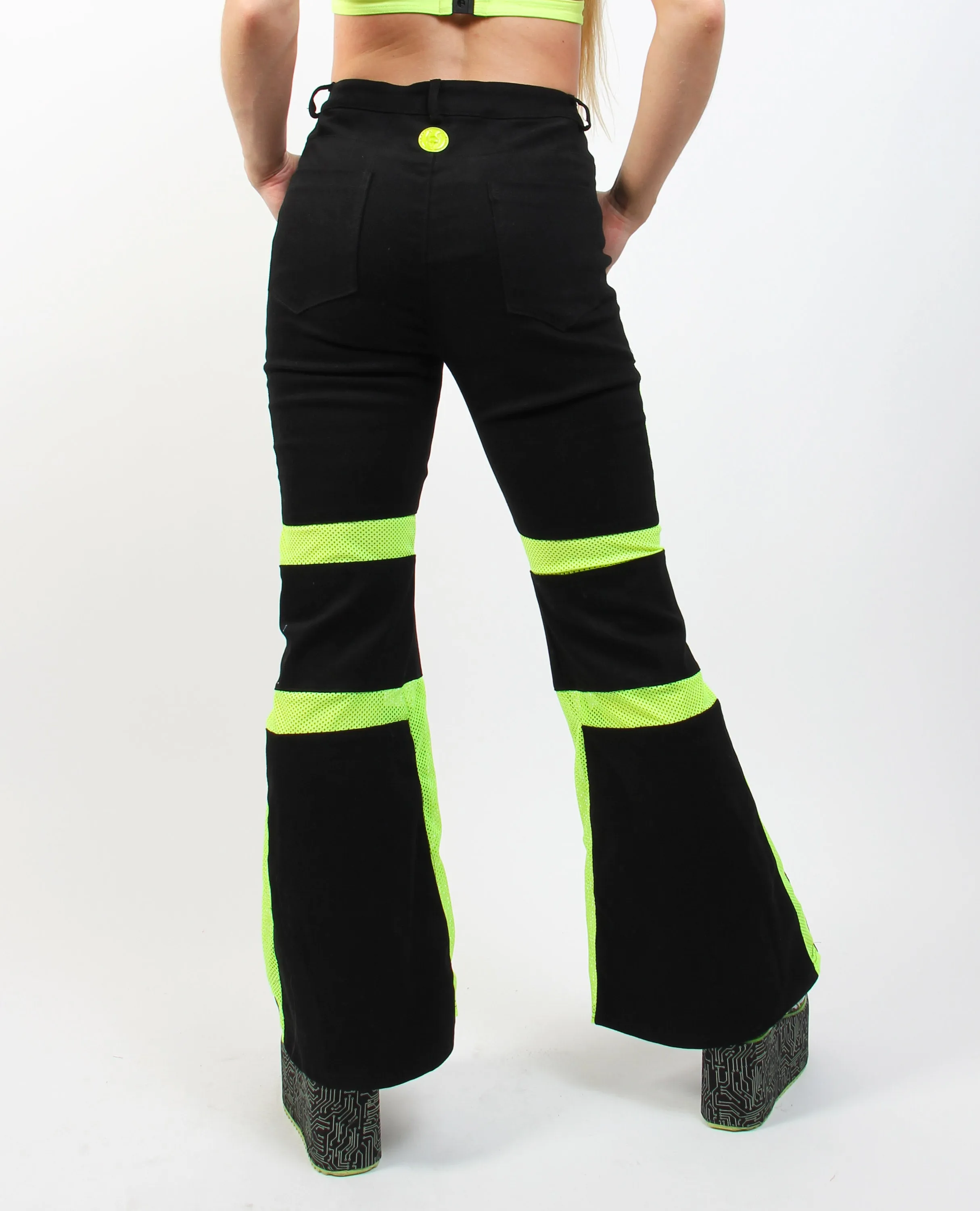 PROTECTION FLARES BLACK / YELLOW AT