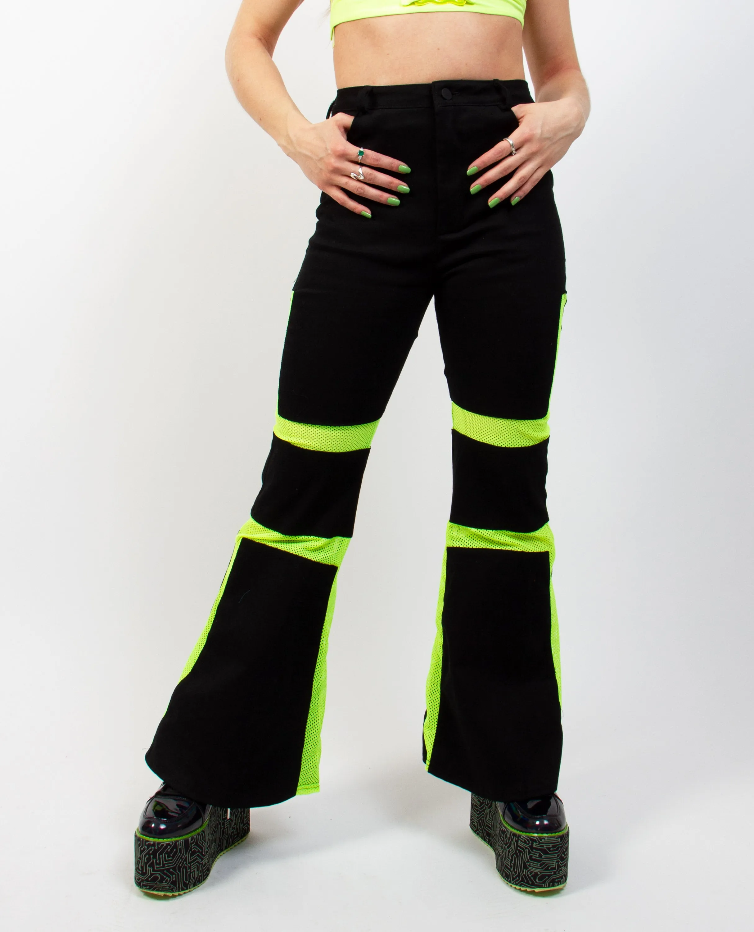 PROTECTION FLARES BLACK / YELLOW AT