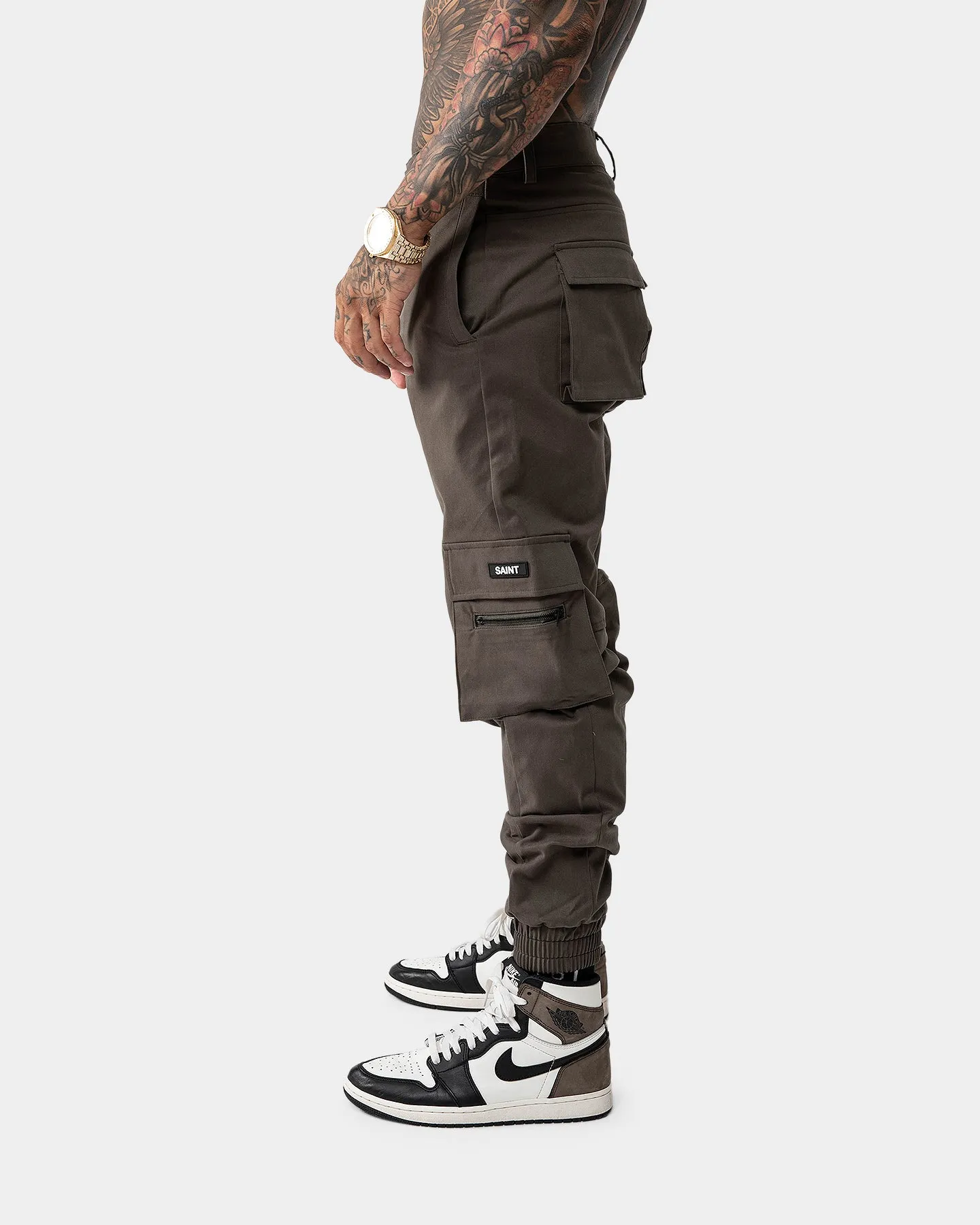 Saint Morta Espionage Cargo Pants Khaki